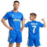 Boys Soccer Jersey Set Kids Football Training Uniform Quick Dry Youth Sports Kit with Shorts Ages 5-12 Future Champion