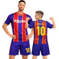 Boys Soccer Jersey Set Kids Football Training Uniform Quick Dry Youth Sports Kit with Shorts Ages 5-12 Future Champion