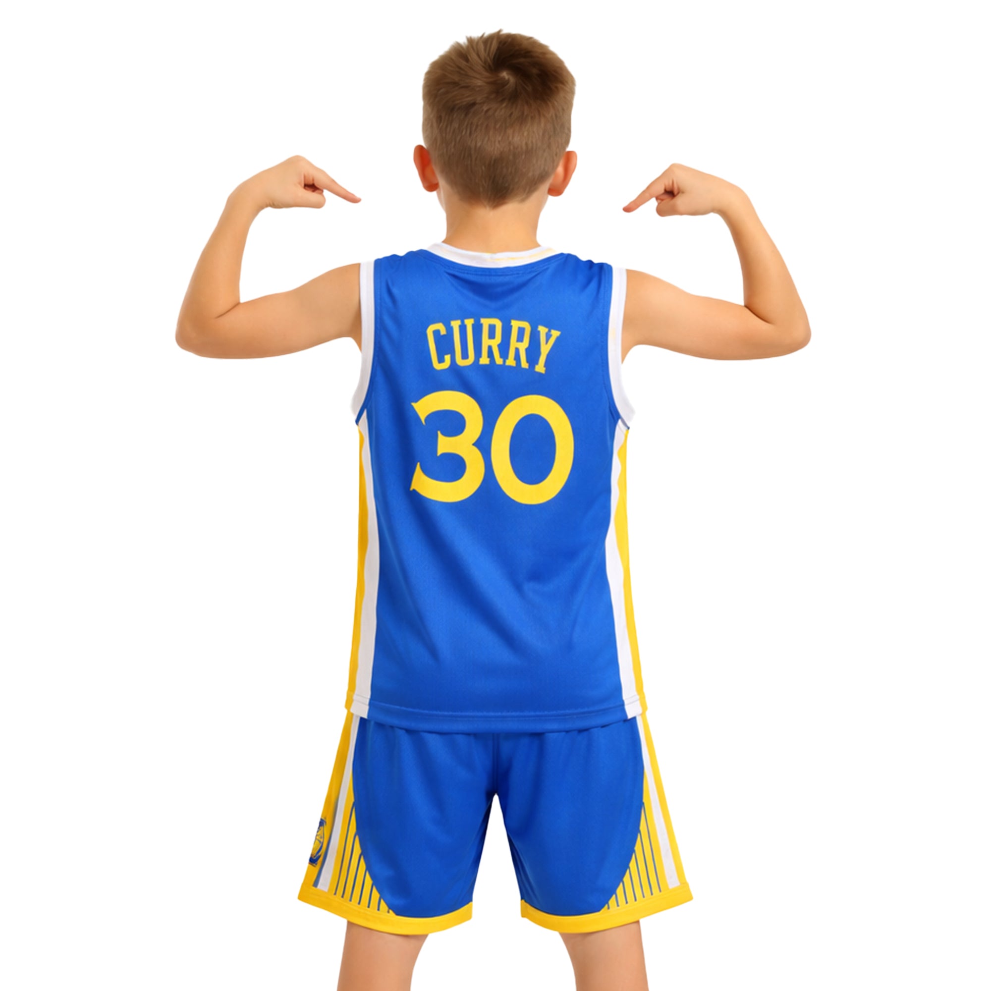 Youth Basketball Jerseys for Boys Girls Gradient Basketball Jersey Shorts for 2-14 Years Kids Training Uniform Sets