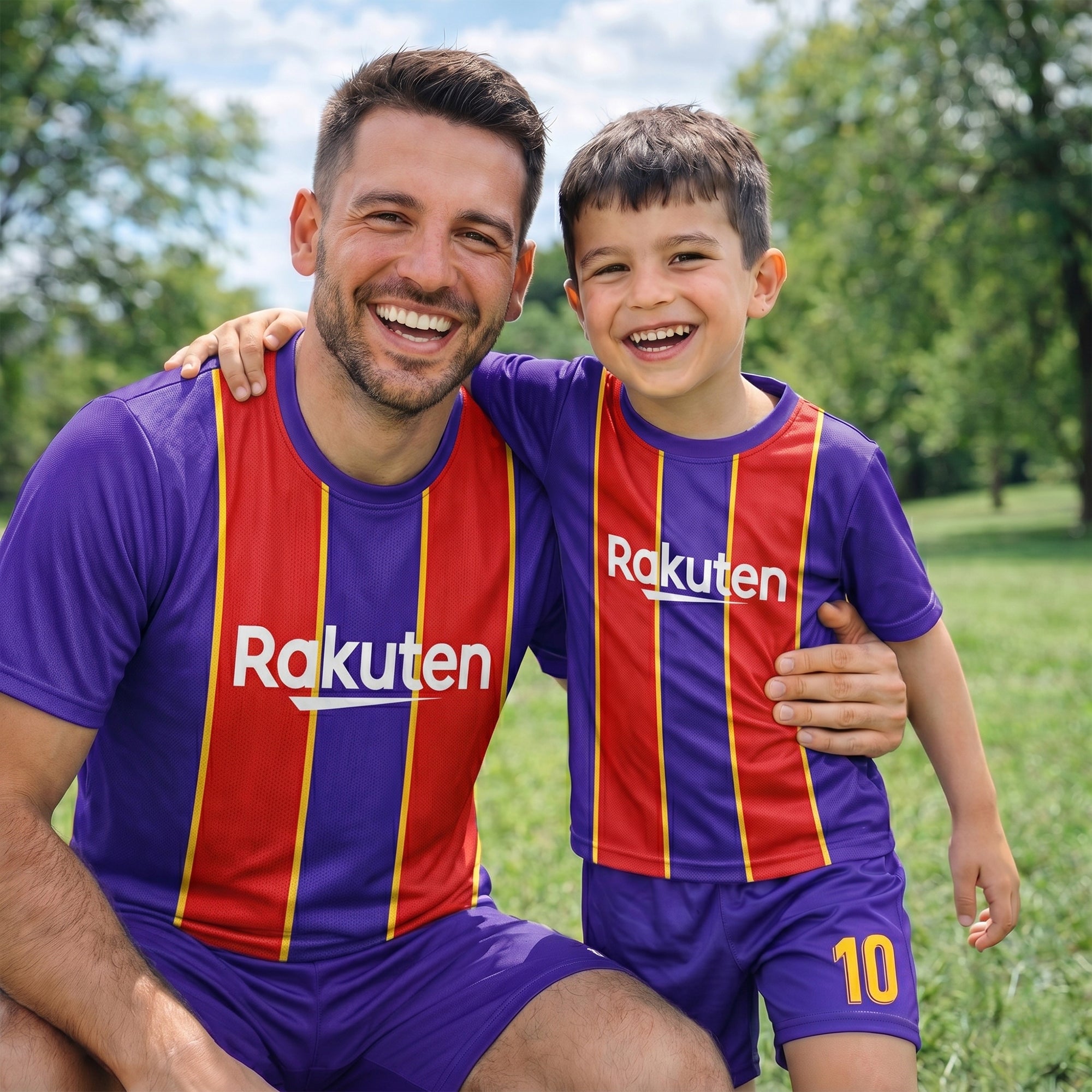Boys Soccer Jersey Set Kids Football Training Uniform Quick Dry Youth Sports Kit with Shorts Ages 5-12 Future Champion