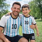 Boys Soccer Jersey Set Kids Football Training Uniform Quick Dry Youth Sports Kit with Shorts Ages 5-12 Future Champion