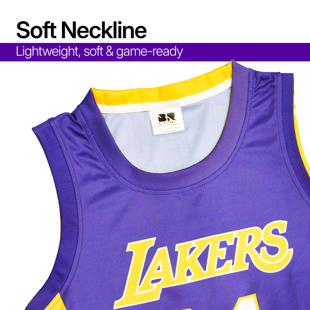 Youth Basketball Jerseys for Boys Girls Gradient Basketball Jersey Shorts for 2-14 Years Kids Training Uniform Sets