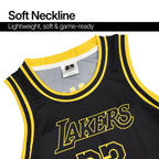Youth Basketball Jerseys for Boys Girls Gradient Basketball Jersey Shorts for 2-14 Years Kids Training Uniform Sets