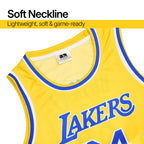 Youth Basketball Jerseys for Boys Girls Gradient Basketball Jersey Shorts for 2-14 Years Kids Training Uniform Sets